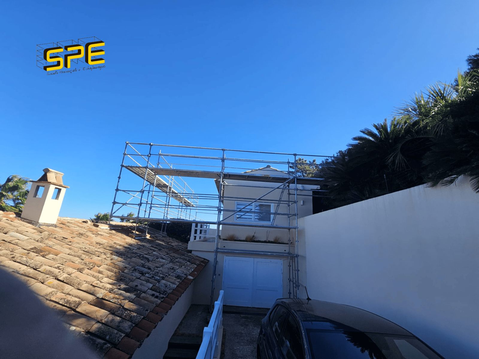 Location d'échafaudage à Saint-Tropez