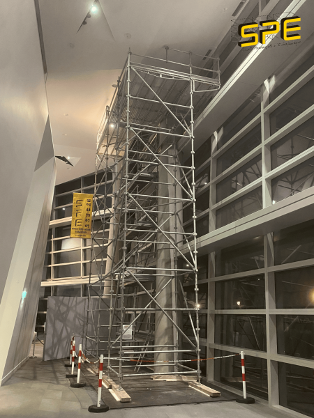 SPE à la Tour CMA-CGM à Marseille