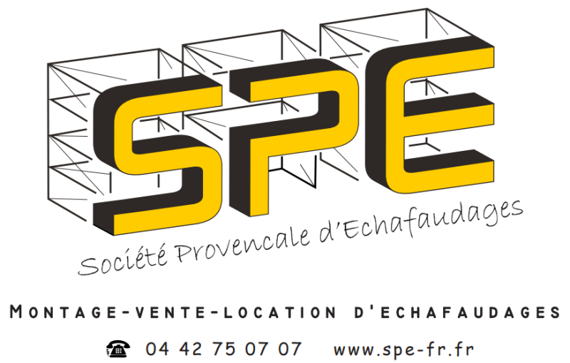 Échafaudage suspendu à Marseille
