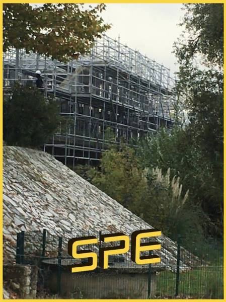 Location échafaudage fixe suspendu Marcoule dans le Gard