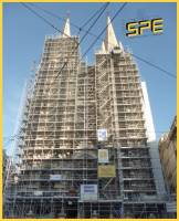 Notre zone d'activité pour ce service Protections anti intrusion pour échafaudages par alarme reliée sur échafaudage